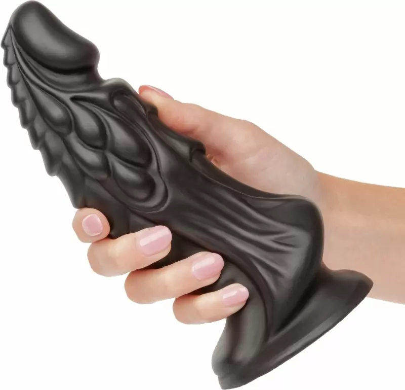 Необычный фаллоимитатор Monster Dong The Martian, 19,75 см, тентакля, силикон, черный