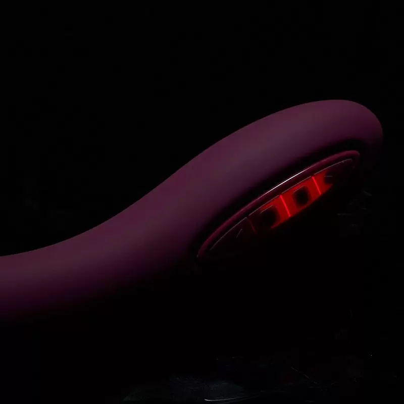 Вибромассажер Leslie с функцией подогрева, интеллектуальный режим – фиолетовый	