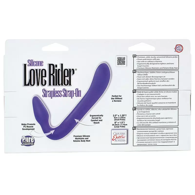 Страпон безремневой Love Rider Strapless Strap-On – фиолетовый