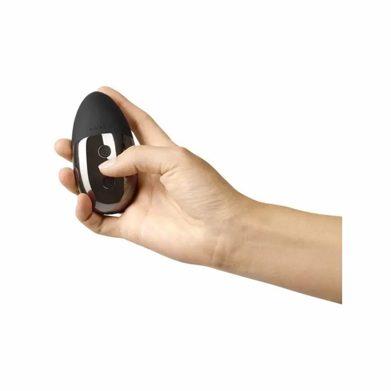 Утяжеленный премиум-вибратор Le Wand Point темный хром