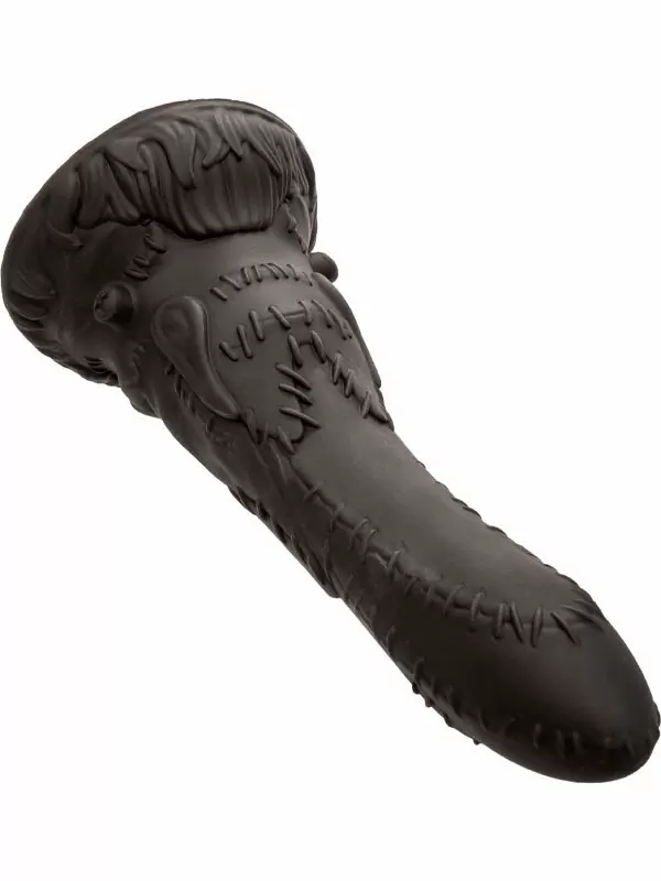 Необычный фаллоимитатор California Exotic Novelties Frankenstein’s Monster, с присоской, 24 см, жидкий силикон