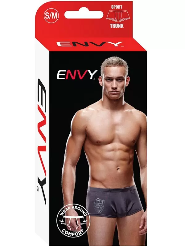 Серые хипсы, трусы мужские - S/M