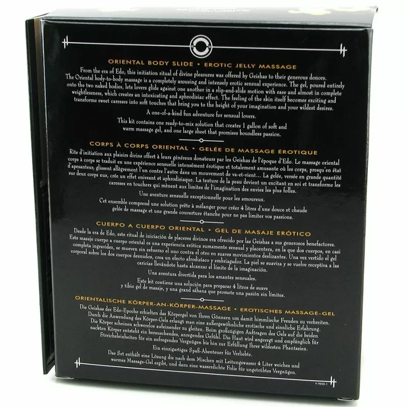 Набор для эротического массажа Shunga «Восточная схватка» Дыня-Манго – 2 х 225 мл