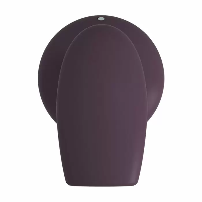 Интенсивный стимулятор клитора Irresistible Invincible Purple, 12 см, силикон, фиолетовый