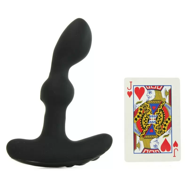 Перезаряжаемый стимулятор простаты P-Motion Massager с вибрацией – черный