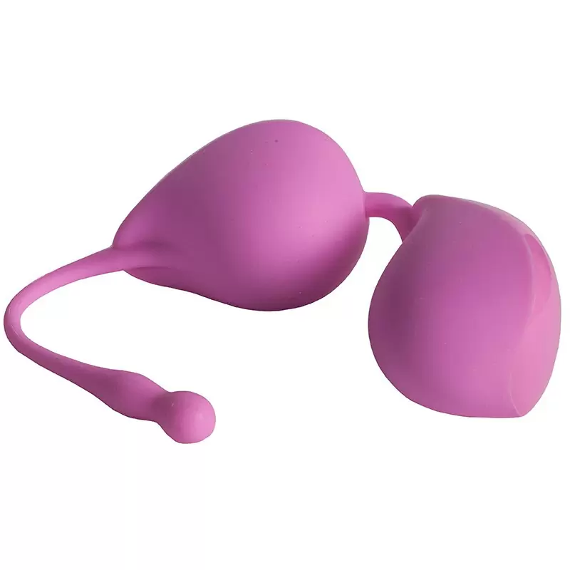 Вагинальные шарики Vibe Therapy Terah со смещенным центром тяжести – розовые