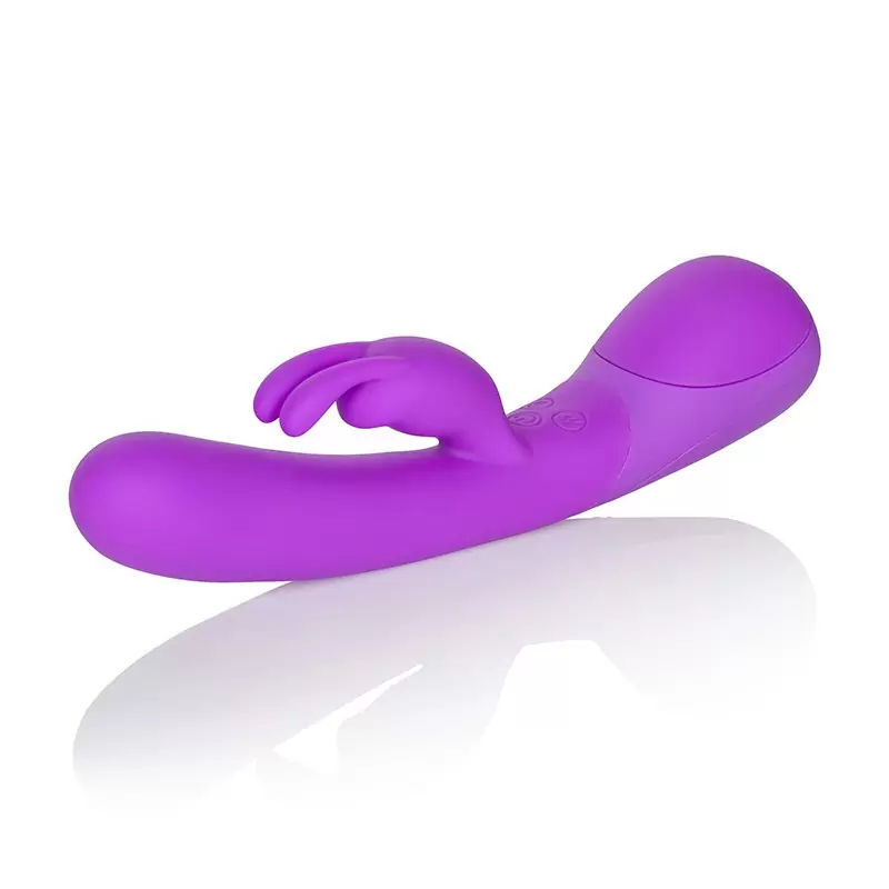 Вибромассажер Impress Rabbit со стимуляцией клитора – фиолетовый