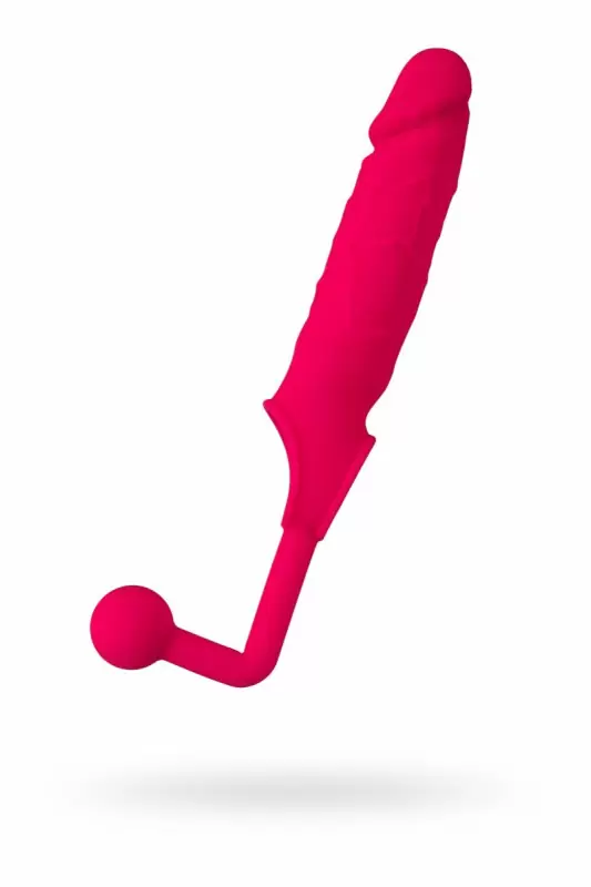 Насадка на пенис с анальной втулкой TOYFA POPO Pleasure – розовый