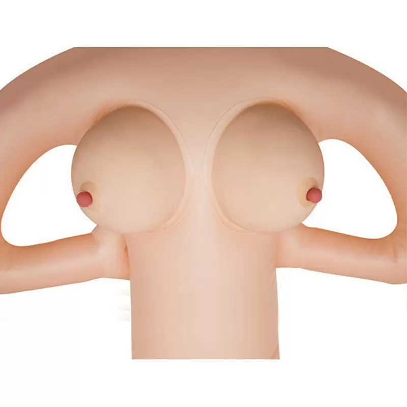 Реалистичная кукла Kaydens Deep Throat надувная с вибрацией