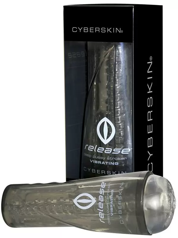 Мастурбатор вагина Pussy с вибрацией в тубусе – прозрачный