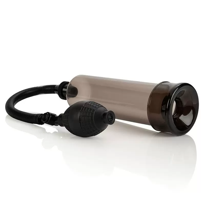 Мужской набор Rock Hard: помпа, анальная пробка и ремешок на мошонку с кольцом