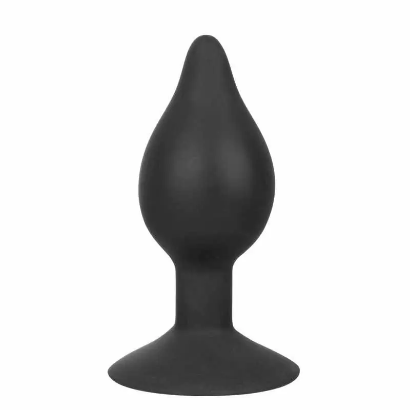 Расширяющаяся анальная пробка с отсоединяющимся шлангом Silicone Inflatable Plug (Large)
