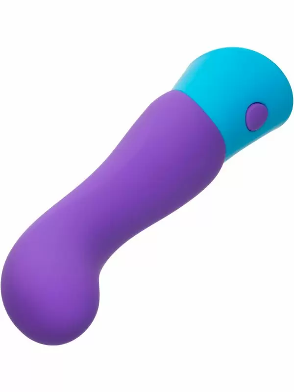 Яркий вибратор California Exotic Novelties Rave G-Vibe, для стимуляции зоны G, 12 режимов, 11 см, силикон