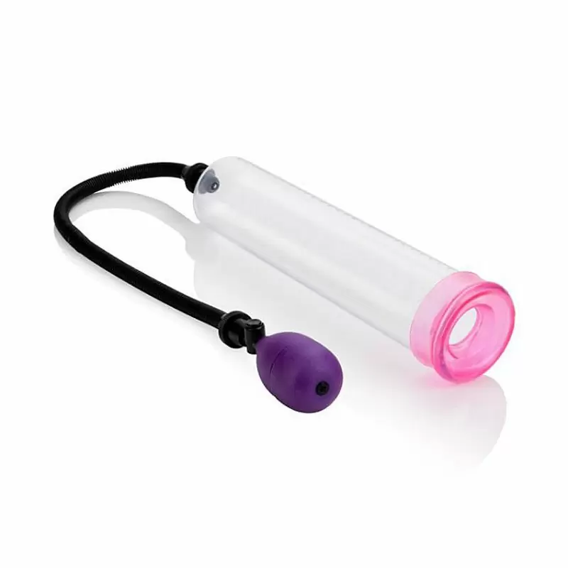 Набор для увеличения пениса: Увеличенная помпа Big Man's Pump – прозрачный и Специальный интимный гель для мужчин Titan Gel TANTRA - 50 мл.