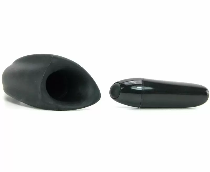 Вибромассажер клитора с трусиками Fantasy Elite - Black