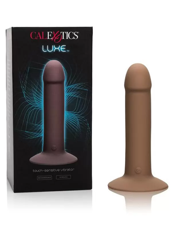 Вибромассажер перезаряжаемый Luxe Touch Sensitive – коричневый