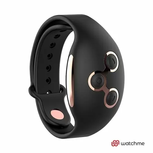 Вибратор с пультом управления ANNES DESIRE CURVE G-SPOT WIRLESS TECHNOLOGY WATCHME BLACK / GOL