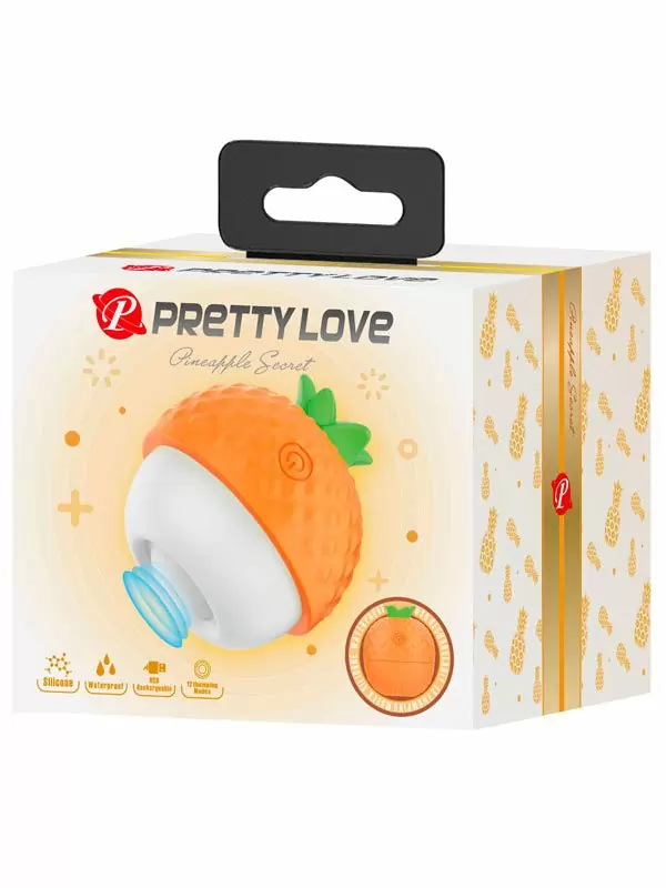 Экзотический стимулятор клитора Baile Pineapple Secret, 12 режимов, в форме ананаса