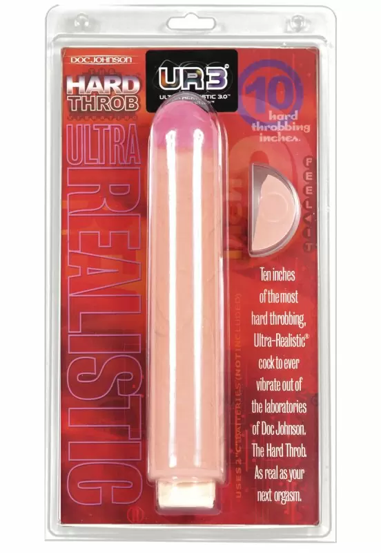 Вибратор Hard Throb - 10