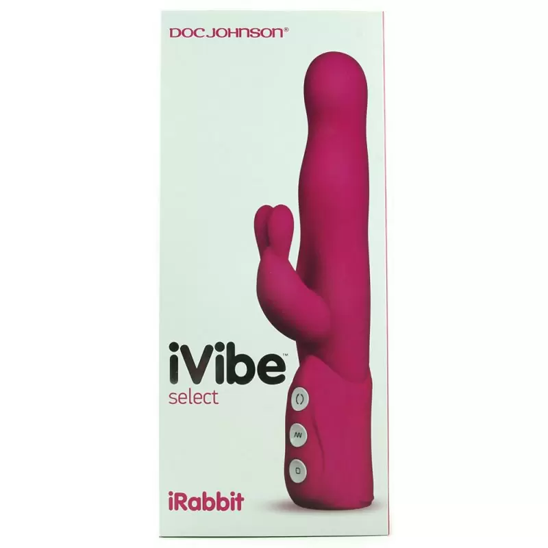 Вибромассажер двойного действия iVibe Select iRabbit – розовый