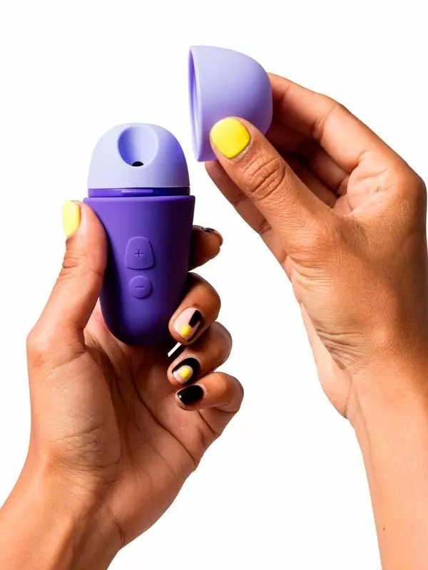 Бесконтактный стимулятор клитора Romp Free X, с технологией Pleasure Air, 9,5 см, фиолетовый