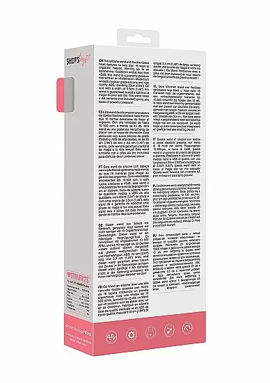 Универсальный массажер Silicone Massage Wand - розовый