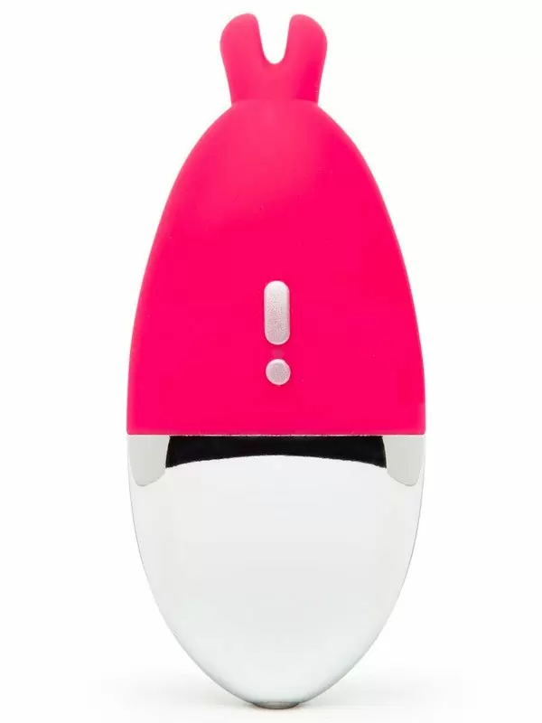 Яркий стимулятор клитора Happy Rabbit, 12 режимов, 10 см, розовый