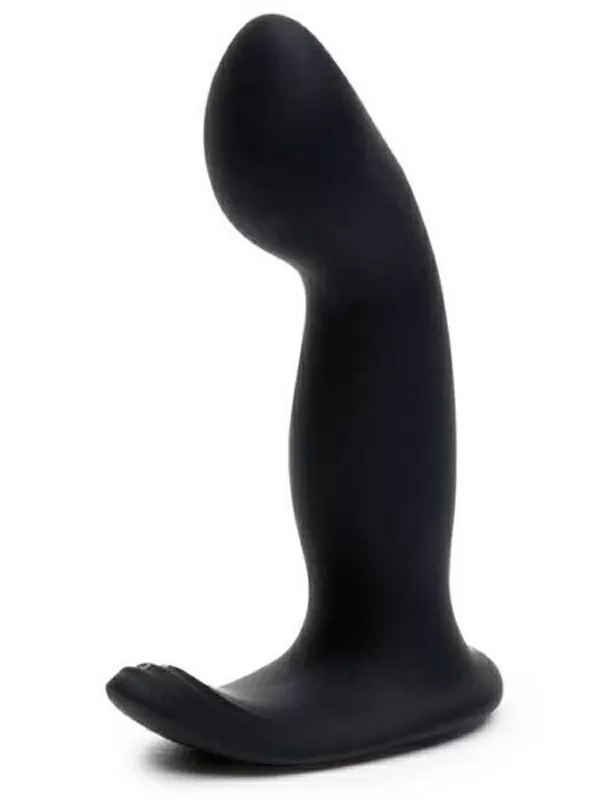 Изогнутый стимулятор простаты Fifty Shades of Grey P-Spot Sensation, 10 см, силикон, черный