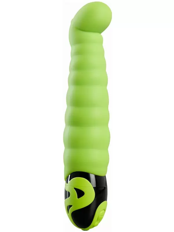 Фантазийный вибратор Fun Factory Patchy Paul, 21 см, 8 скоростей, зеленый