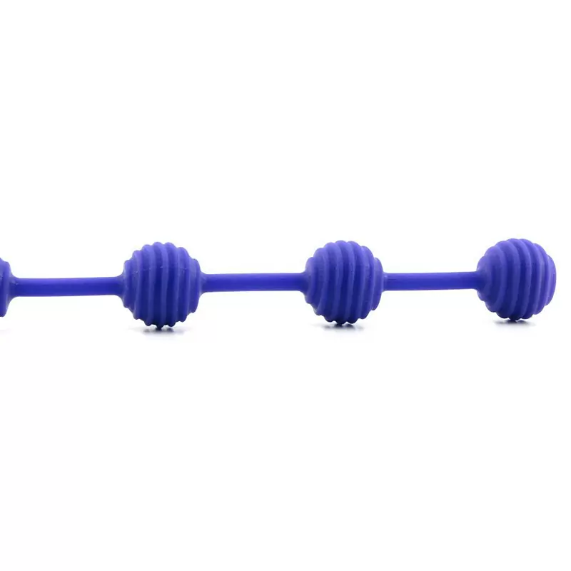 Набор анальных шариков Posh Silicone “O” Beads фиолетовый