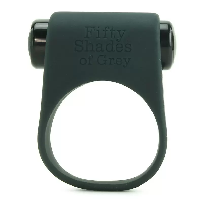 Эрекционное кольцо Feel It, Baby! Vibrating Cock Ring с вибрацией – черное	