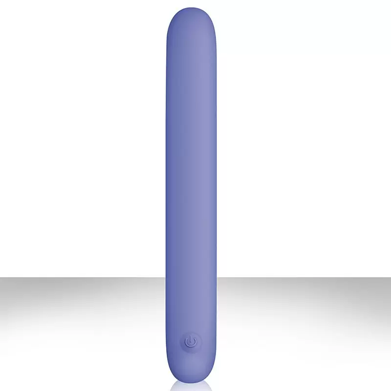 Гибкий вибромассажер Serenity – голубой