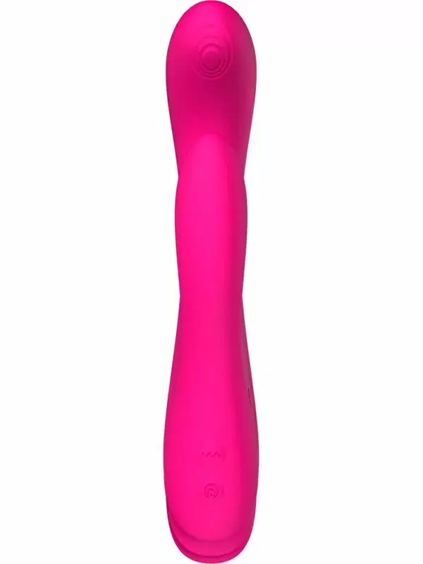 Инновационный вибратор-кролик Osci 3, 5 скоростей, 21 см, розовый