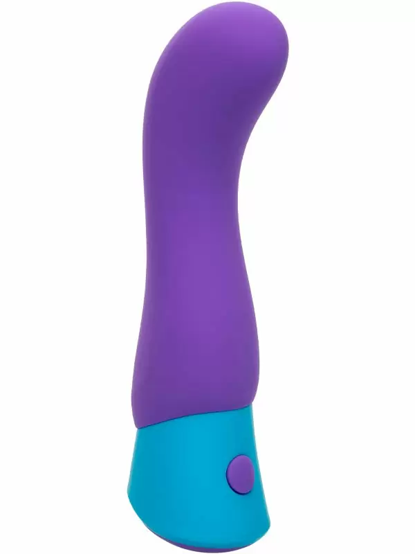 Яркий вибратор California Exotic Novelties Rave G-Vibe, для стимуляции зоны G, 12 режимов, 11 см, силикон