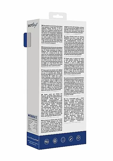 Универсальный массажер Silicone Massage Wand - синий