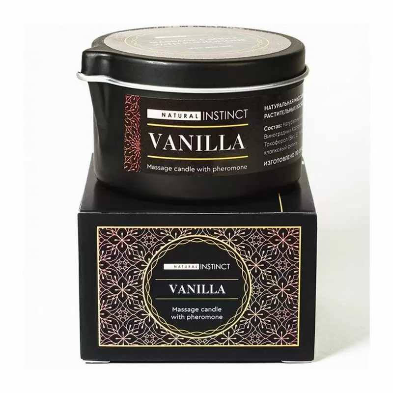 Свеча массажная Ваниль 70 мл