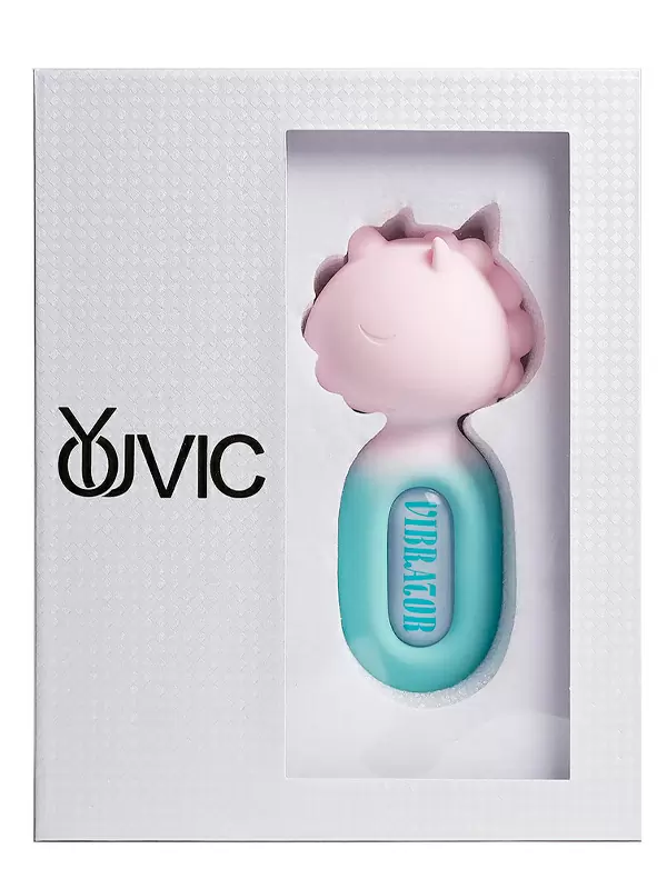 Мощный вибратор Youvic UNICORN, 12,6 см, 10 режимов, в виде единорога, силикон