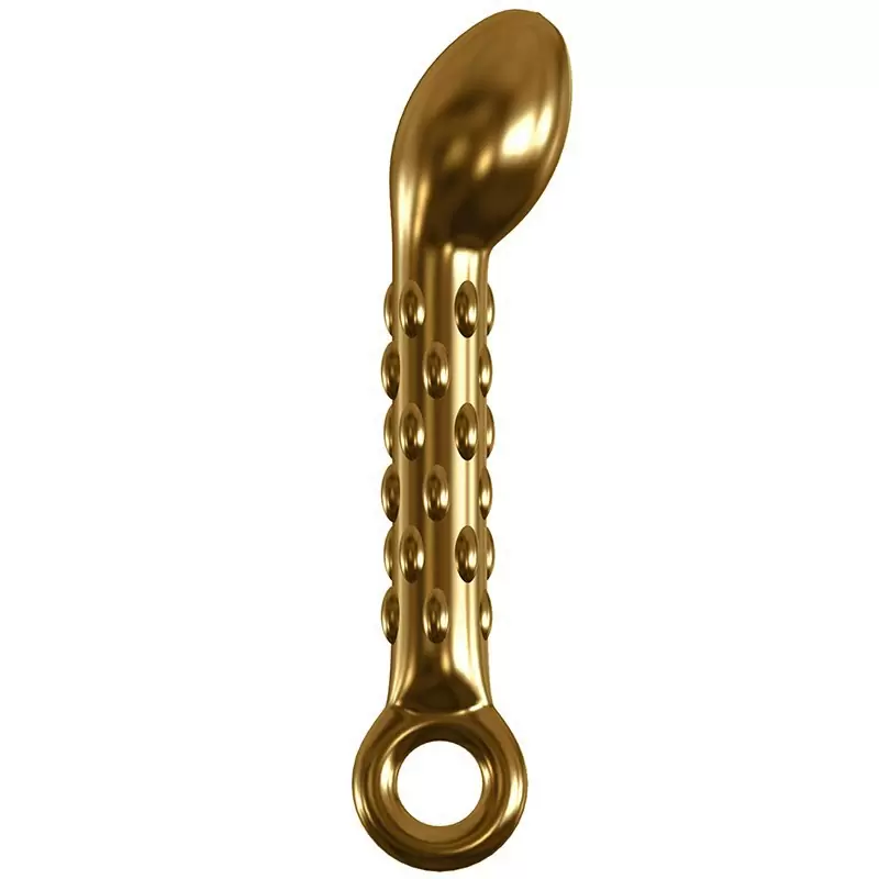Стимулятор Icicles Gold Edition G07 с вибрацией – золотой