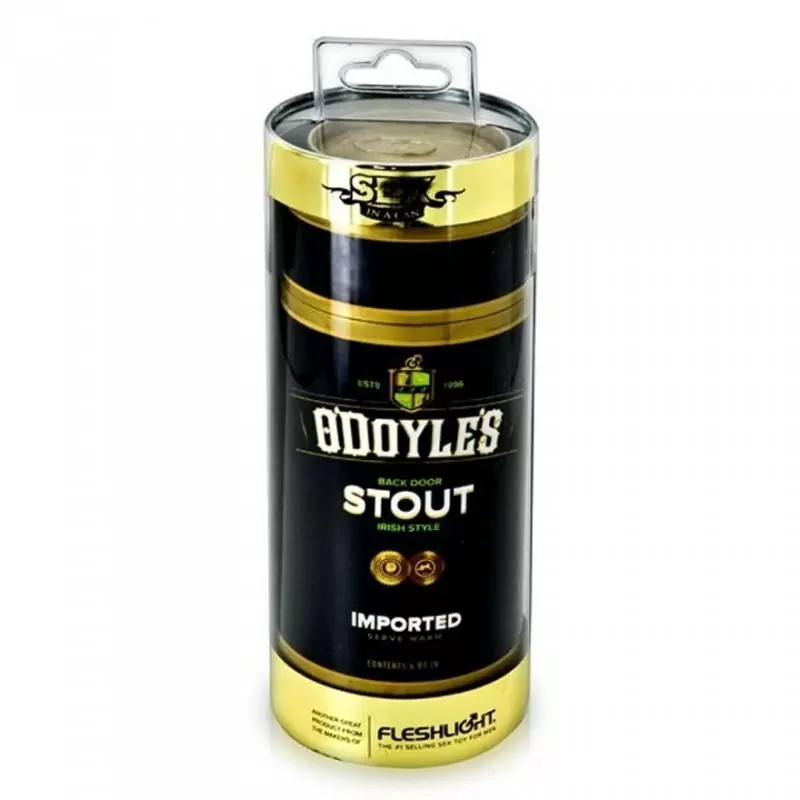 Мастурбатор анус Fleshlight SIAC O'Doyle's Stout в банке – розовый