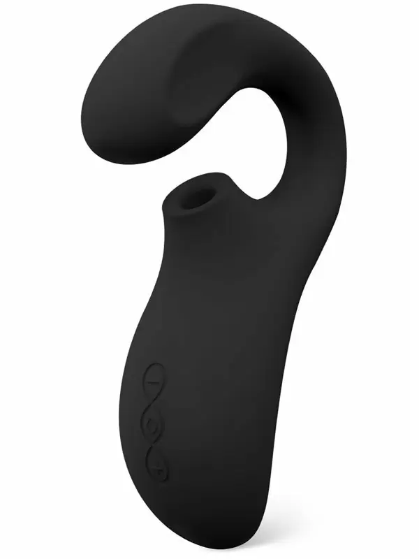 Звуковой вибратор-кролик Lelo Enigma, 18,5 см, силикон, черный