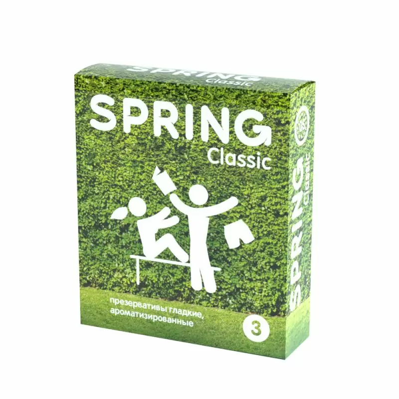 Презервативы SPRING™ Classic, 3 шт./уп. (классические)