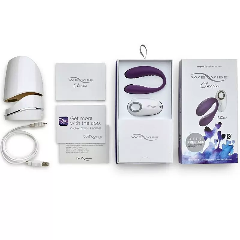 Вибромассажер для пар We-Vibe Classic – фиолетовый