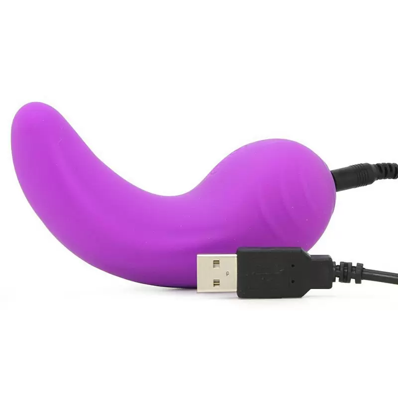 Вибромассажер Impress Mini Tongue перезаряжаемый – фиолетовый