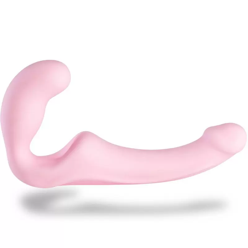 Анатомический страпон Fun Factory Share, безремневой, 16 см, розовый