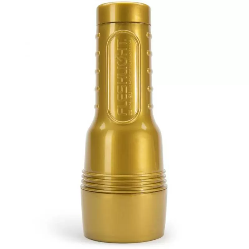 Мастурбатор для тренировки выносливости Fleshlight Gold Stamina вагина - розовый с золотистым