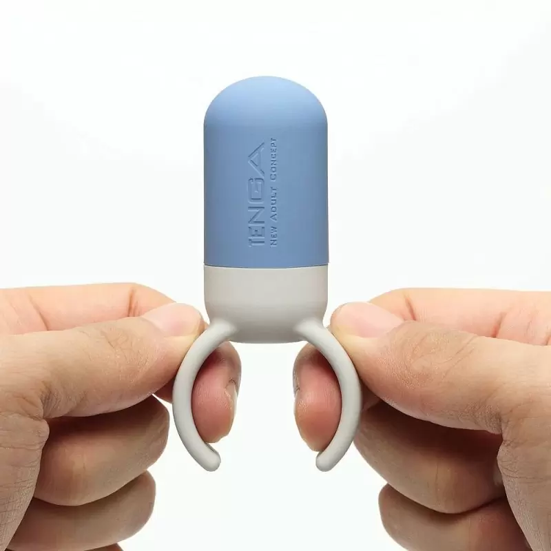 Эрекционное кольцо Tenga SVR One Gray с вибрацией