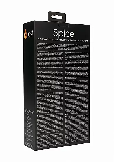 Стимулятор с вибрацией и функцией нагрева Spice Rechargeable Heating G-Spot Vibrator