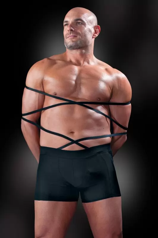 Боксеры с веревками для бондажа Tie Me Up - 2XL/3XL