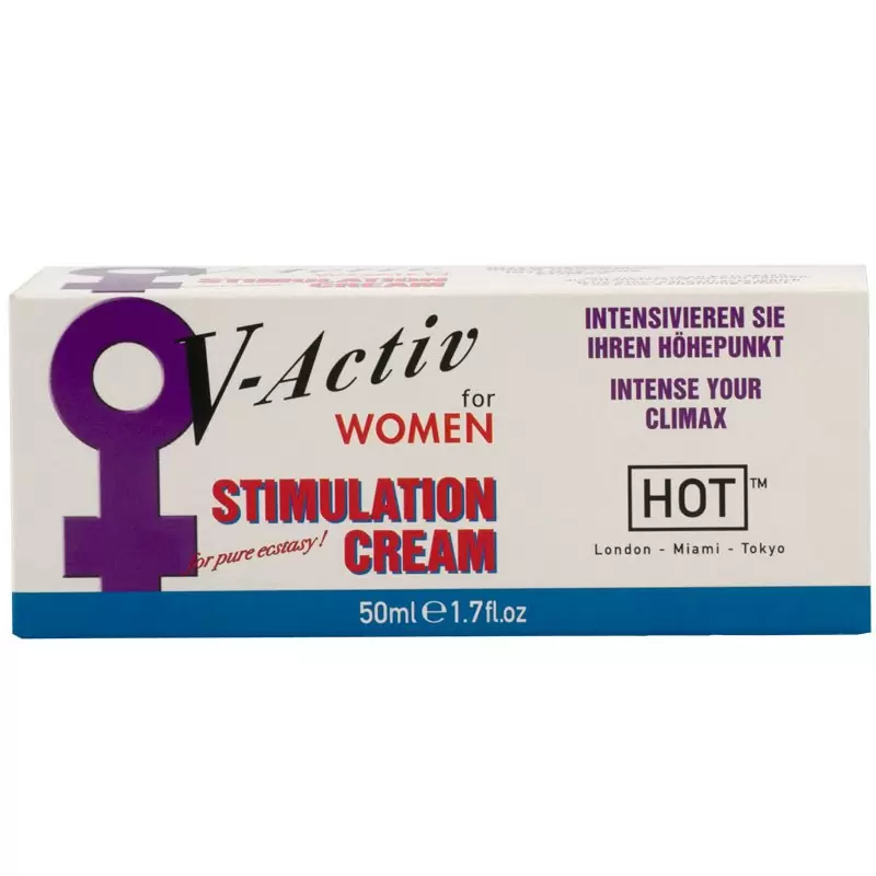 Стимулирующий крем Hot V-Activ для женщин - 50 мл