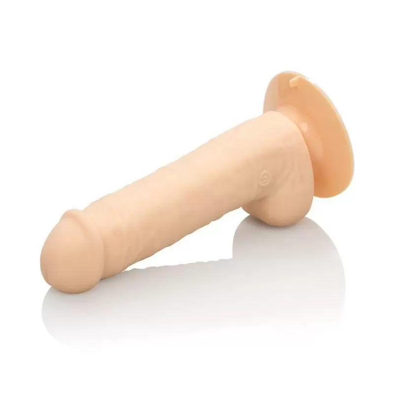 Водонепроницаемый дилдо-реалистик с вибрацией на присоске 10-Function Emperor 5,75” – телесный